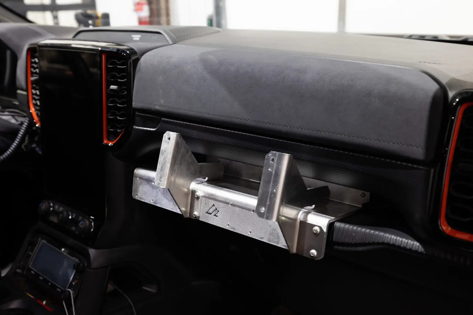 Ford Ranger A Clean Way to Mount Phones, Tablets & Radios in the 2024+ Ranger Ford-Ranger-Sidekick-Accessory-Mount-8-1536x1025.jpg