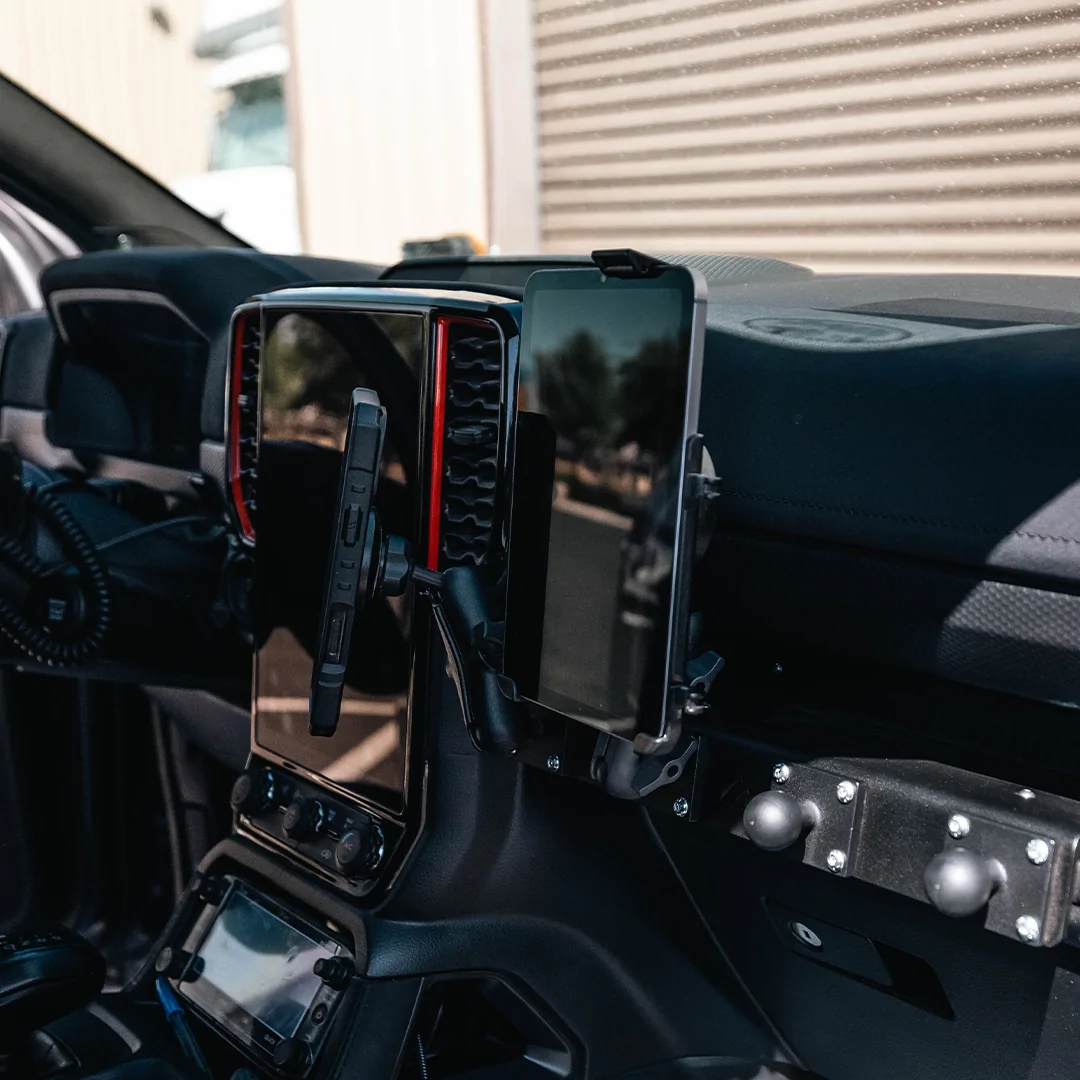 Ford Ranger A Clean Way to Mount Phones, Tablets & Radios in the 2024+ Ranger ranger-sidekick-mount 02