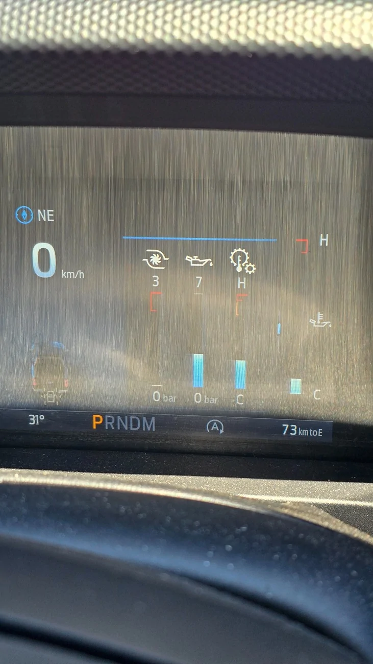 Ford Ranger Anyway to hide second coolant temp gauge? 20260616_131427