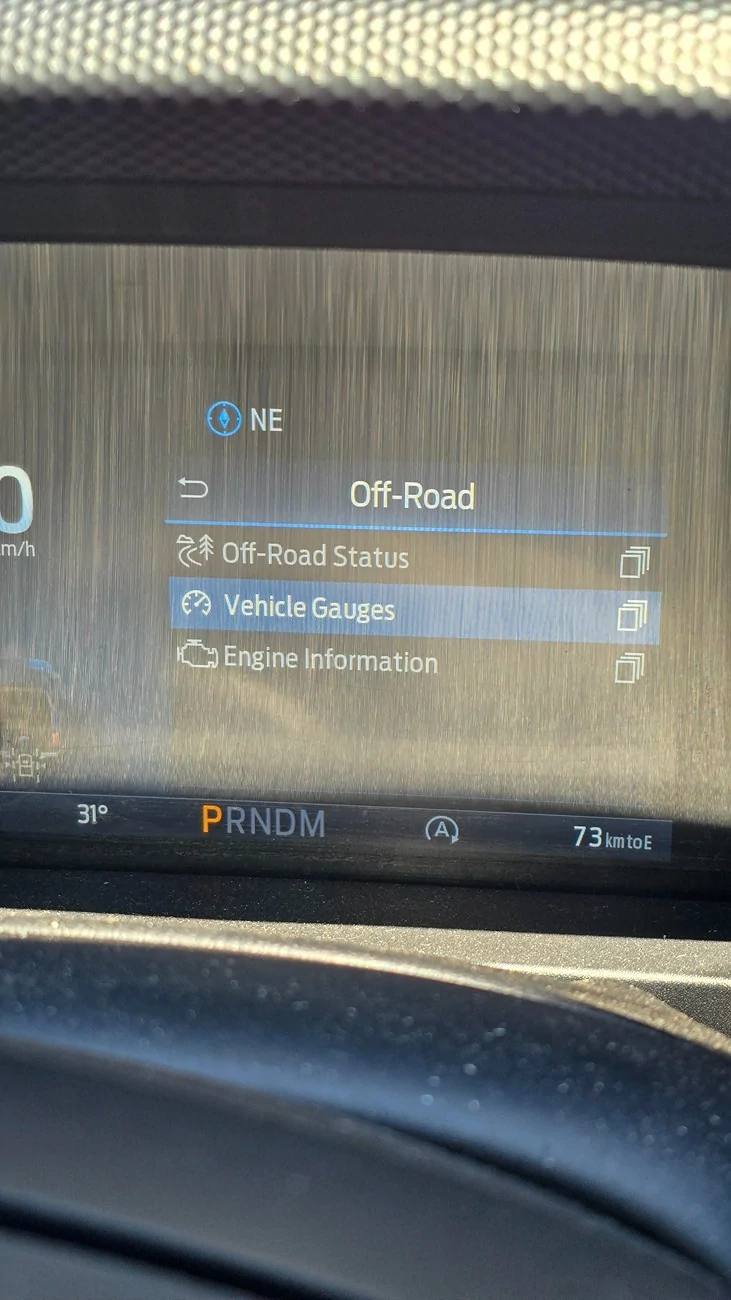 Ford Ranger Anyway to hide second coolant temp gauge? 20260616_131421