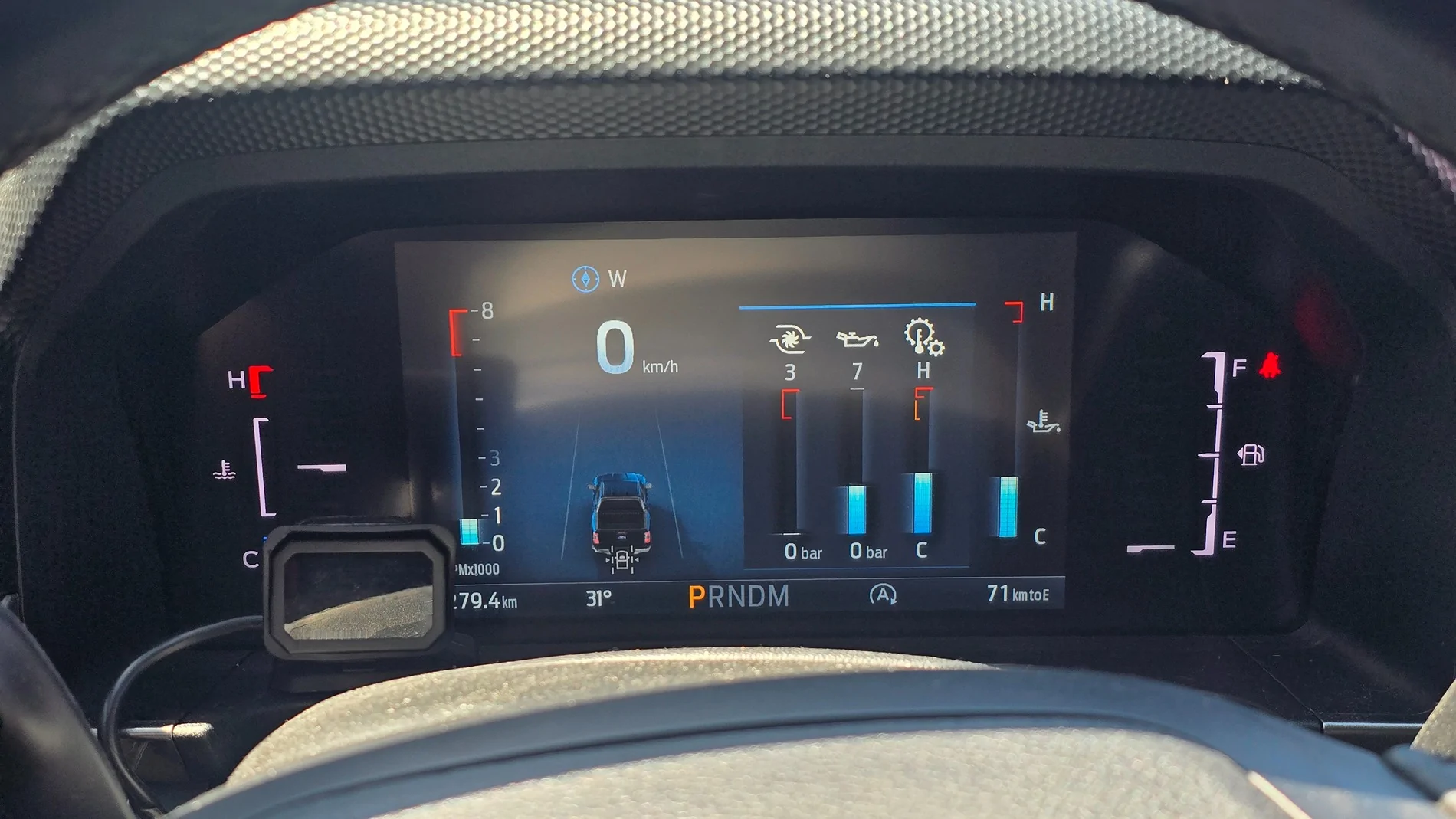 Ford Ranger Anyway to hide second coolant temp gauge? 20260616_132124