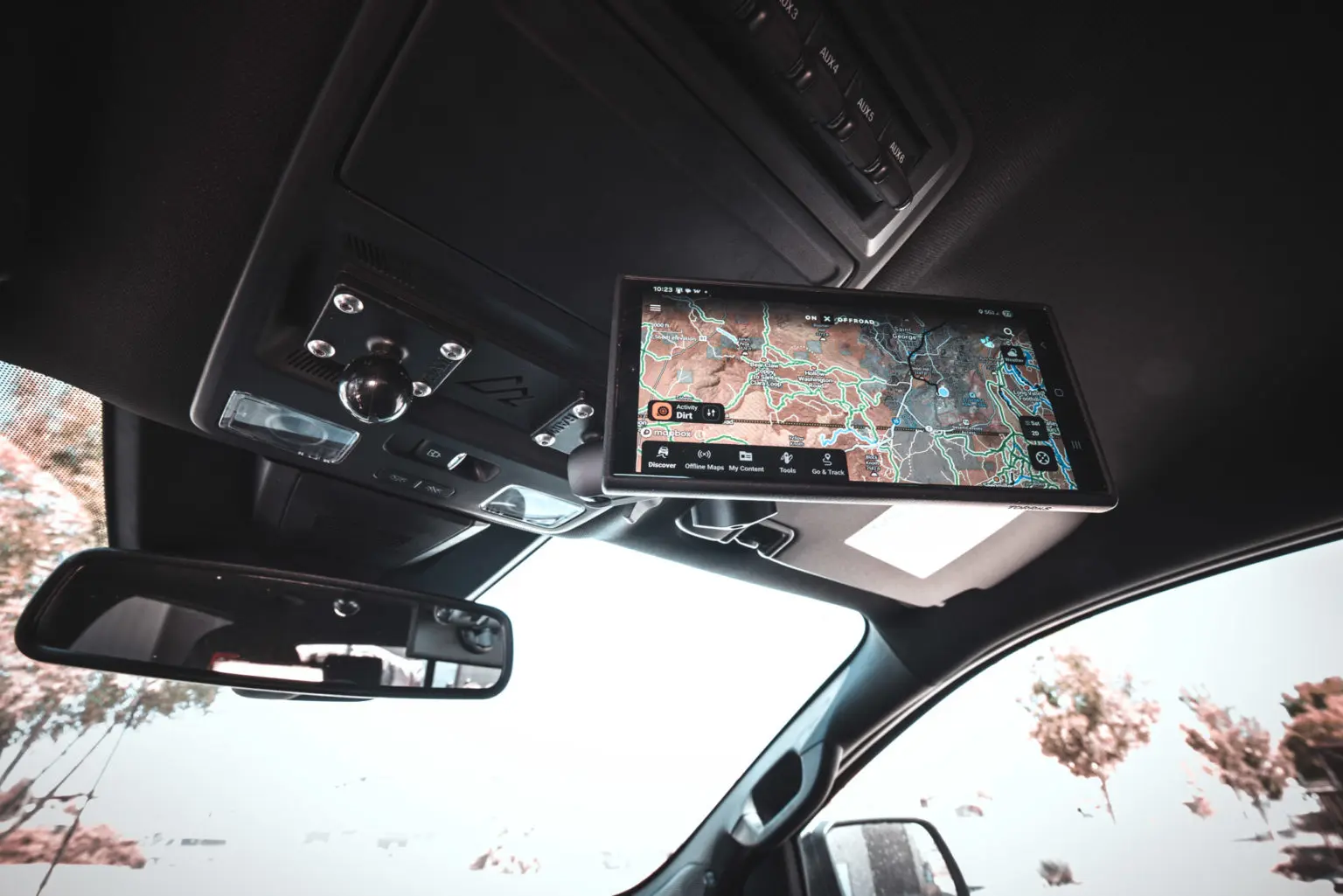 The Cleanest Way to Mount Radios, Tablets & GPS Units in Your Ford ...
