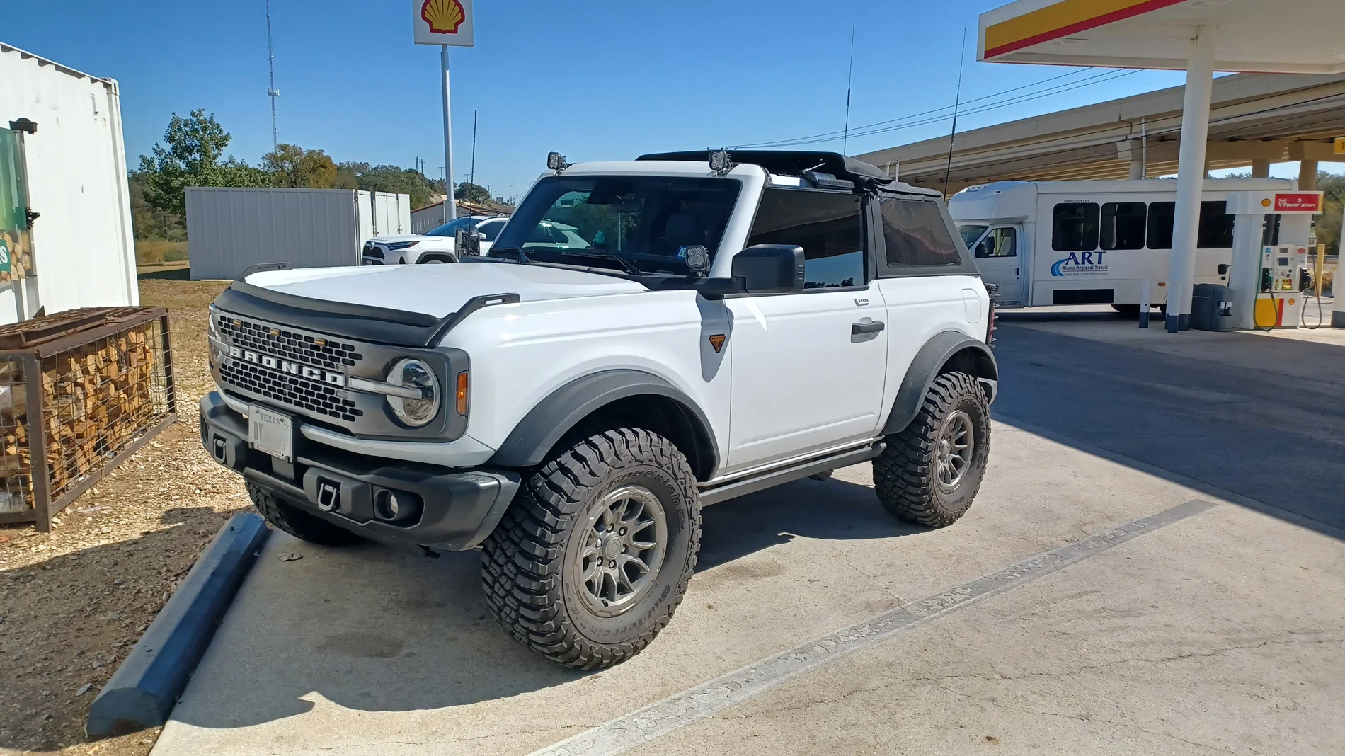 Ford Ranger Roush R Series Wheels and Falken Wildpeak AT4/W Tires installed rampage_top_fold_back