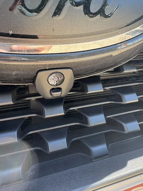 Ford Ranger Front parking camera replacement. camera