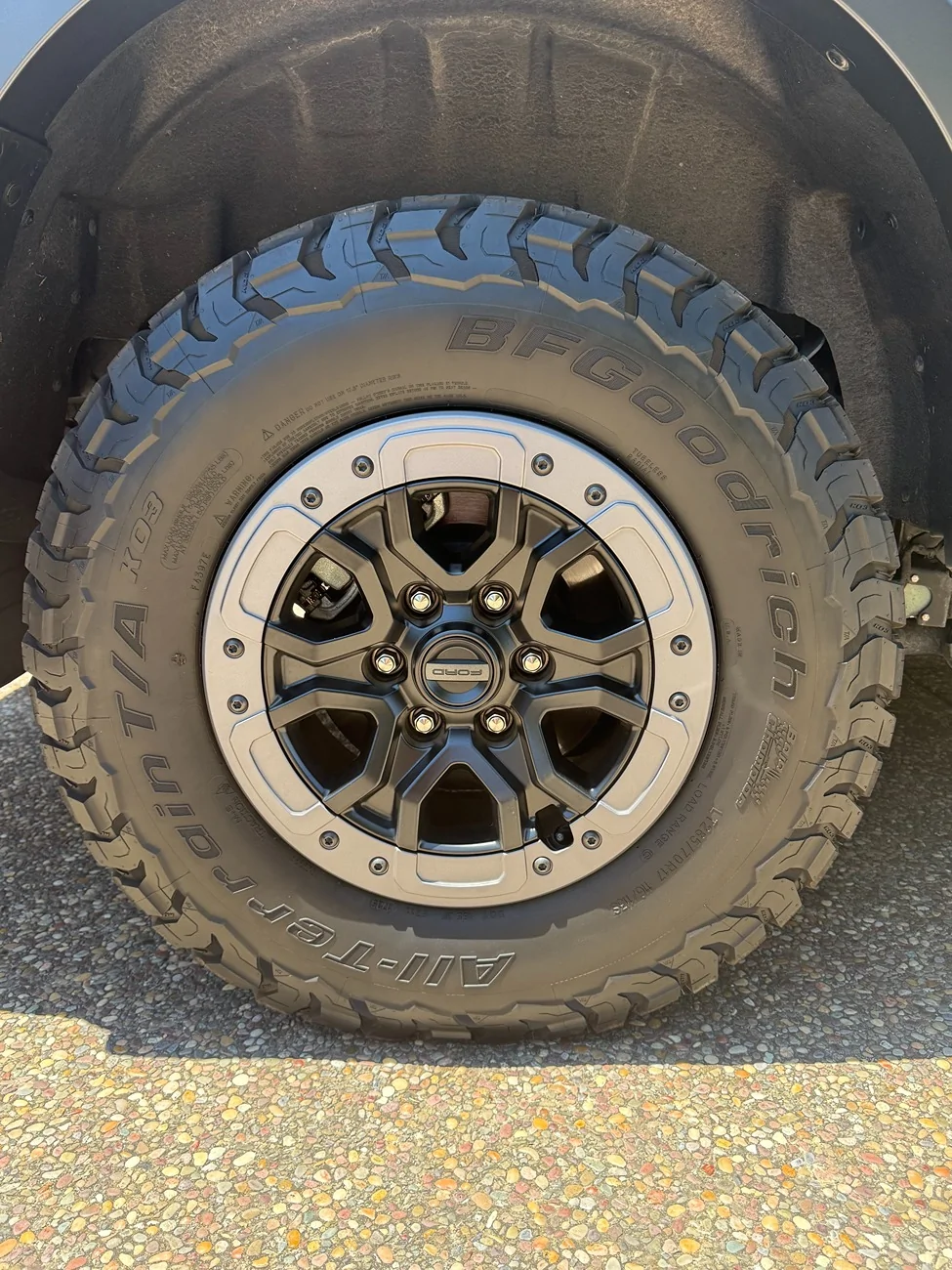 Ford Ranger NEW condition Ranger Raptor Beadlock Wheels & BFG K03s image5