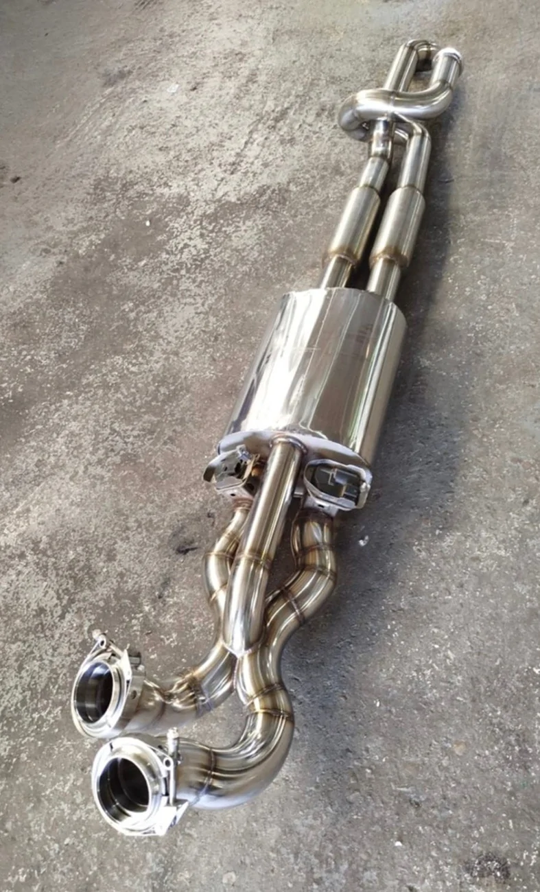 Ford Ranger Equal Length Trombone Exhaust Mod Installed w/ Sound Clip Video IMG_7151