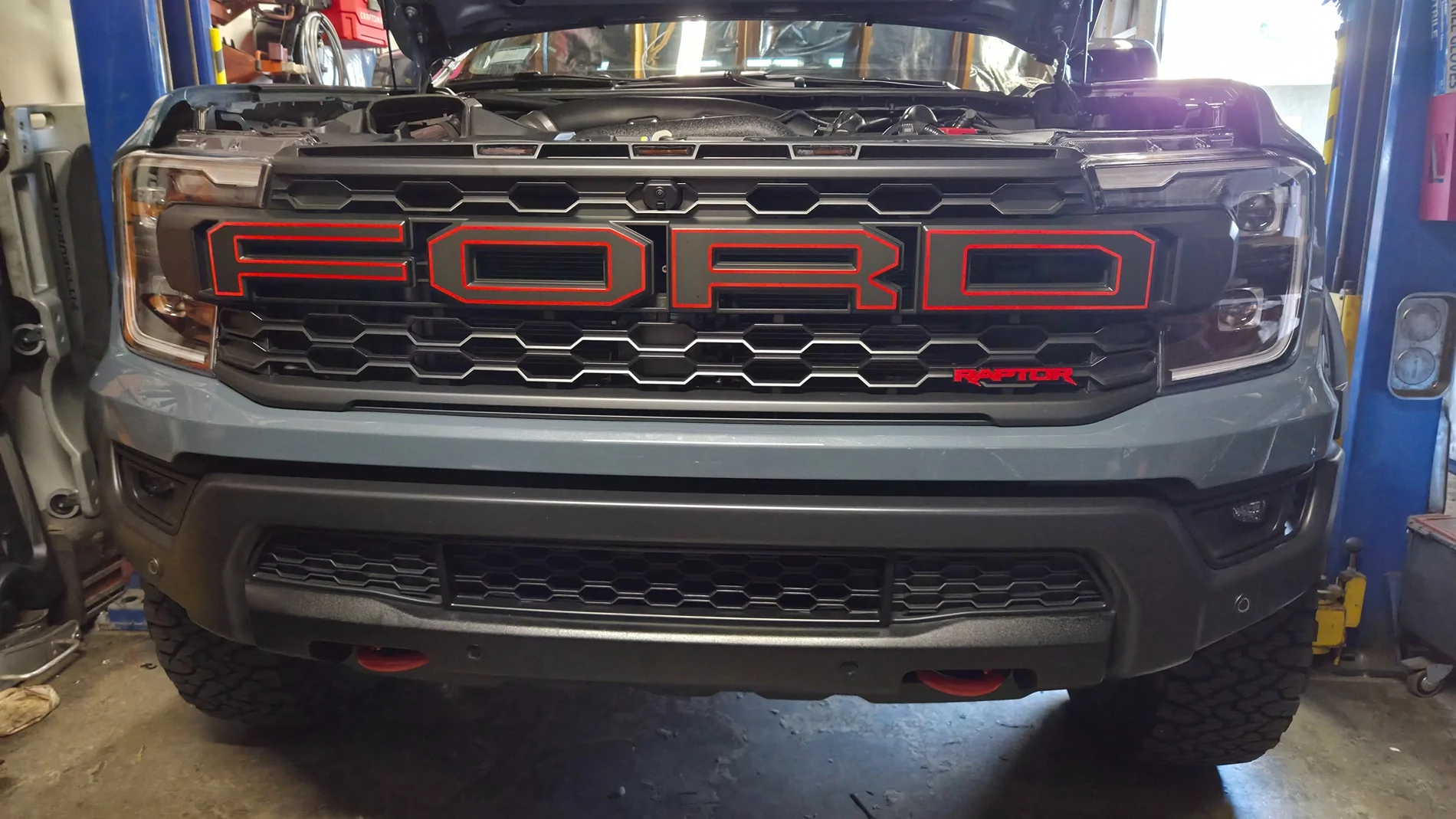 Ford Ranger RC MUSTANG Azure Gray Raptor Build 20260626_184910