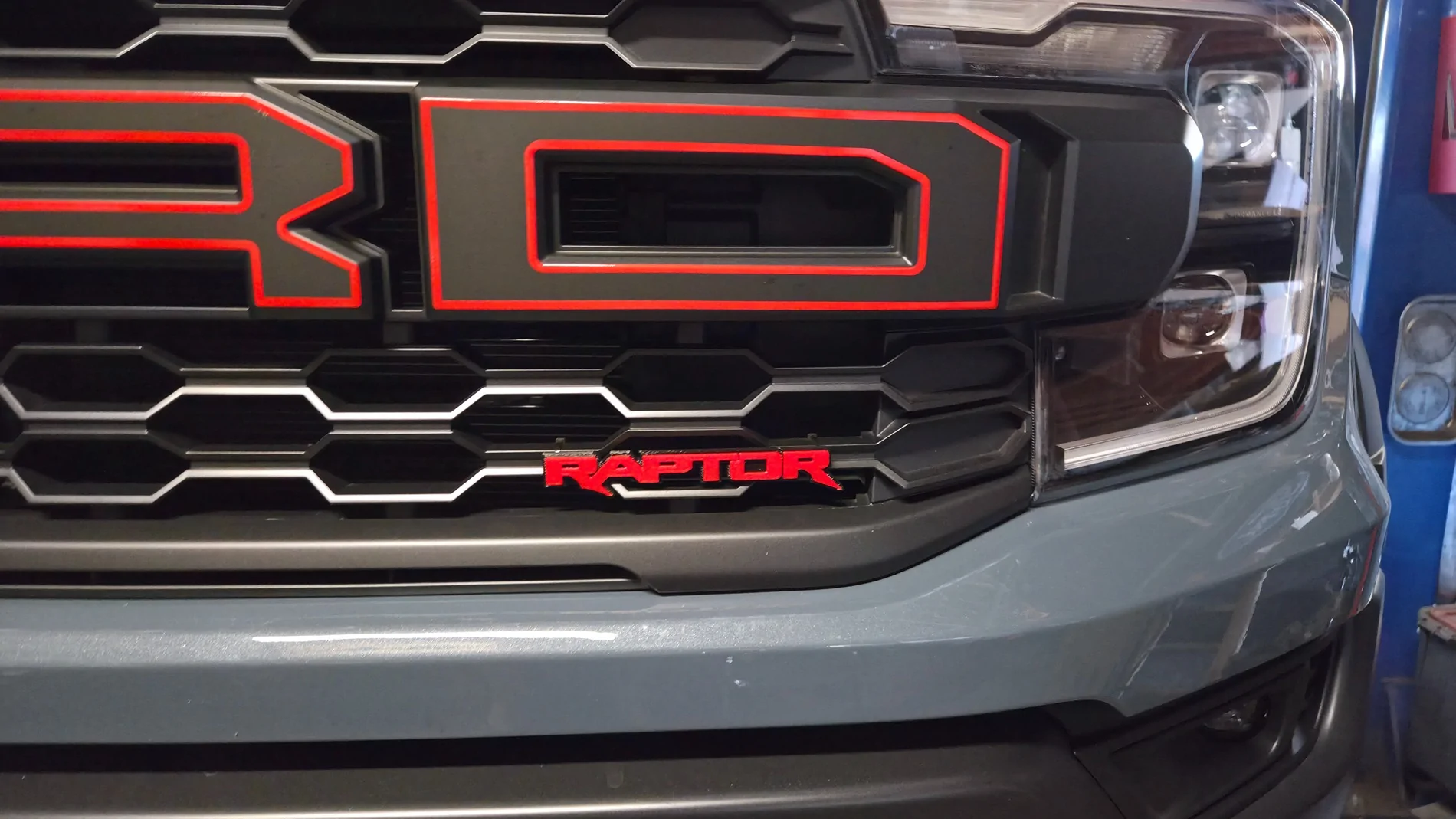 Ford Ranger RC MUSTANG Azure Gray Raptor Build 20260626_184915