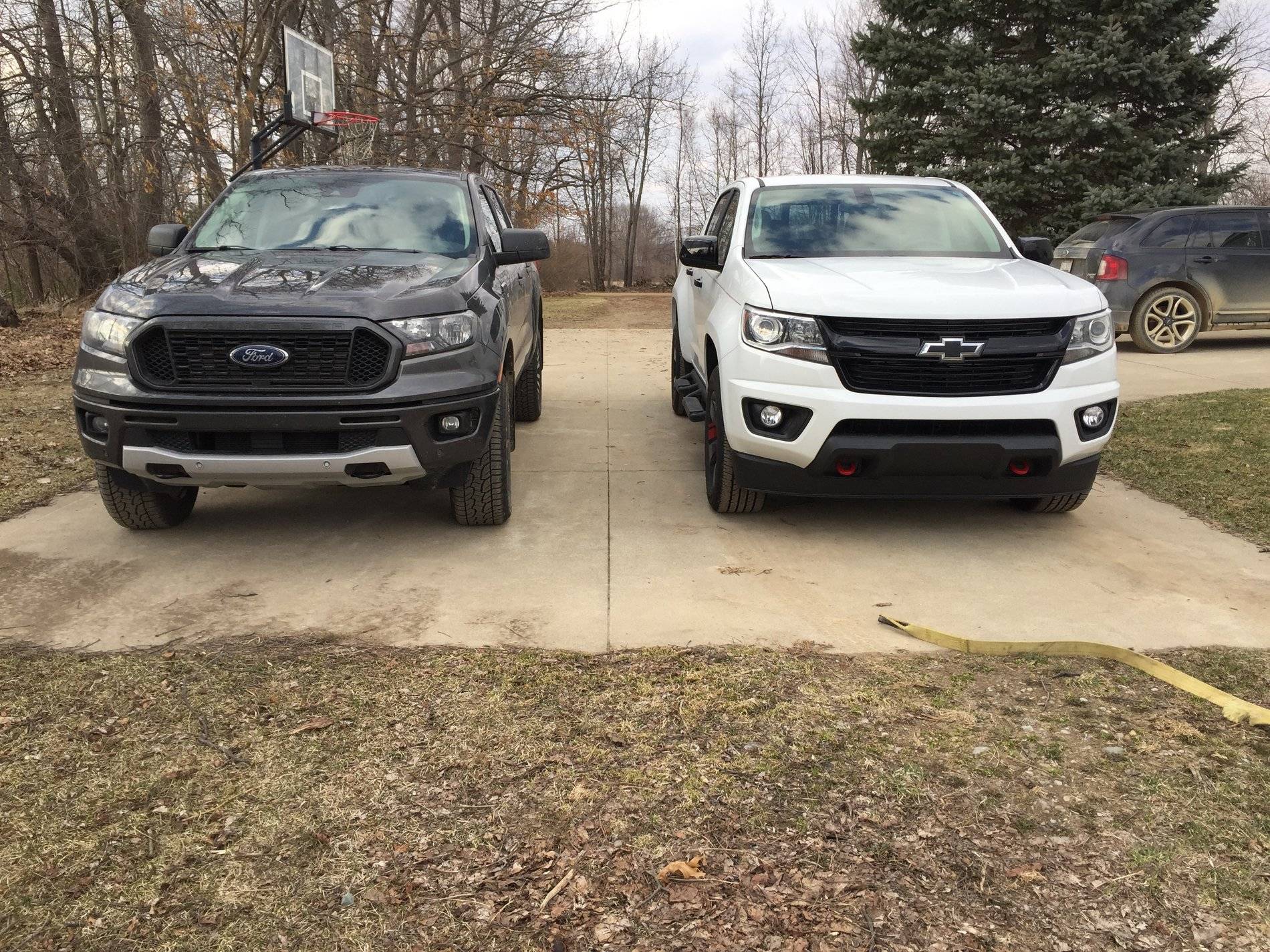 Ford Ranger Look at my Ranger parked next to stuff 28360C0B-86E9-4E80-AAB0-06B68C1F7AA3