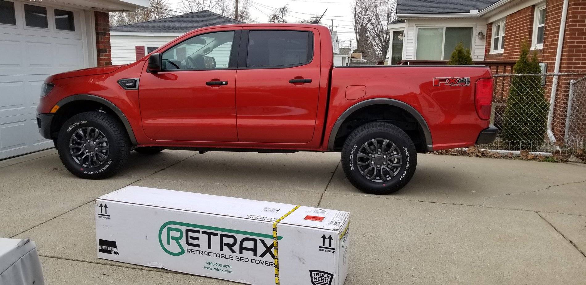 Ford Ranger WxNerd2015's Hot Pepper Red FX4 20190417_171726