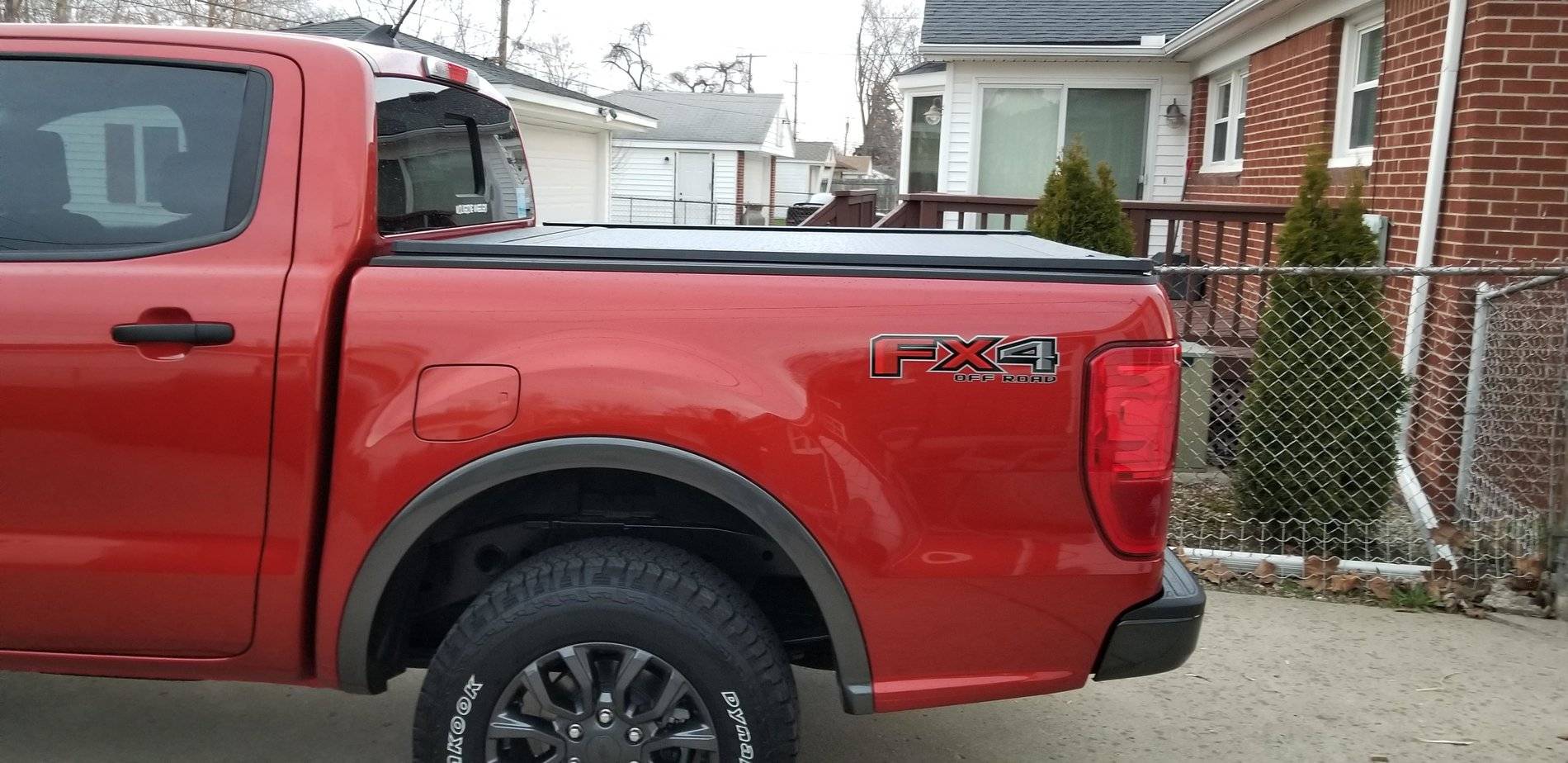 Ford Ranger WxNerd2015's Hot Pepper Red FX4 20190417_195012