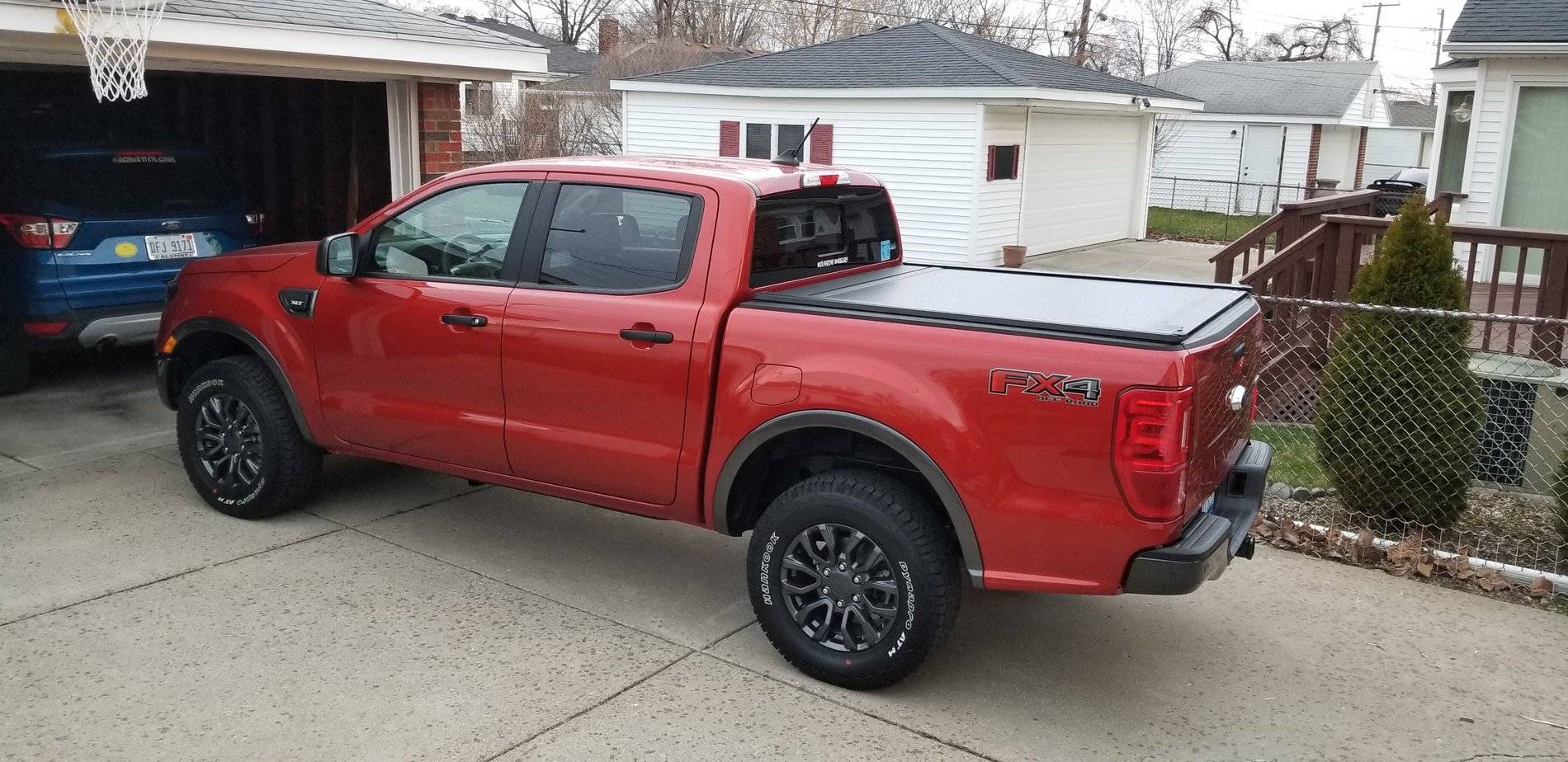 Ford Ranger WxNerd2015's Hot Pepper Red FX4 20190417_195018