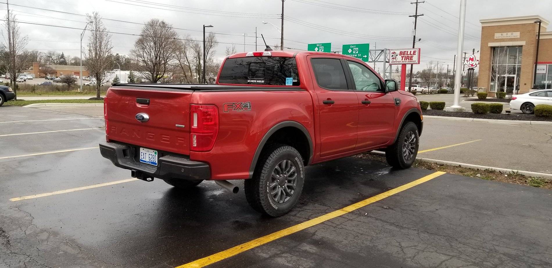 Ford Ranger WxNerd2015's Hot Pepper Red FX4 20190418_190703