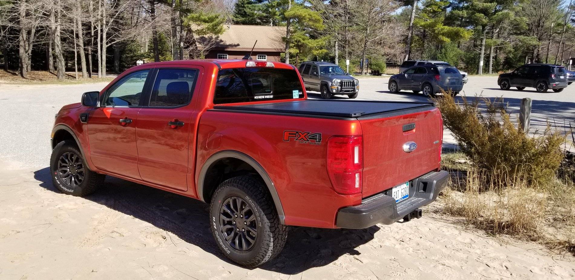 Ford Ranger WxNerd2015's Hot Pepper Red FX4 20190420_162644
