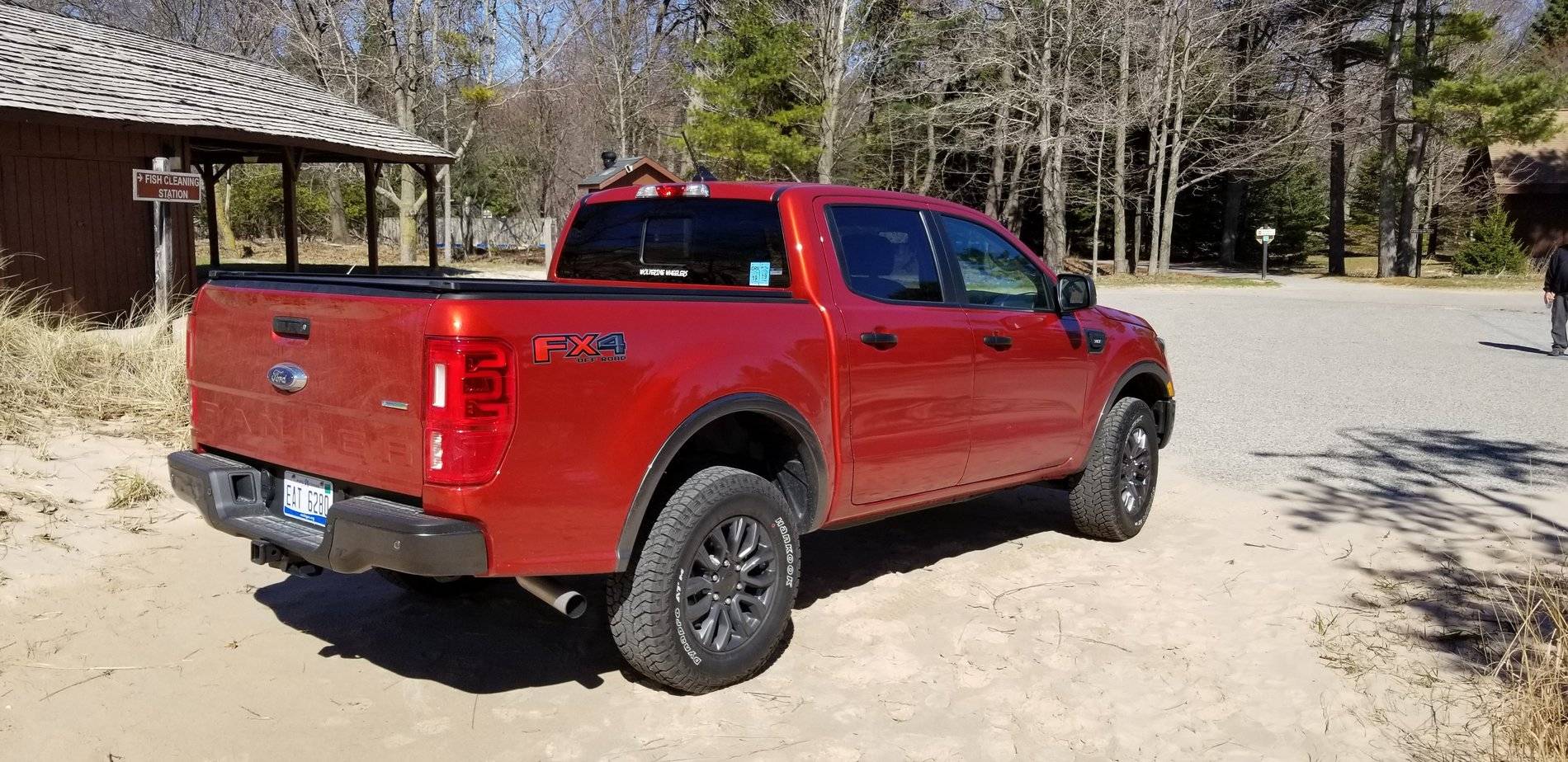 Ford Ranger WxNerd2015's Hot Pepper Red FX4 20190420_162508