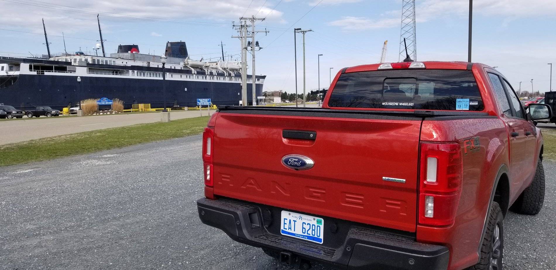 Ford Ranger WxNerd2015's Hot Pepper Red FX4 20190422_100349