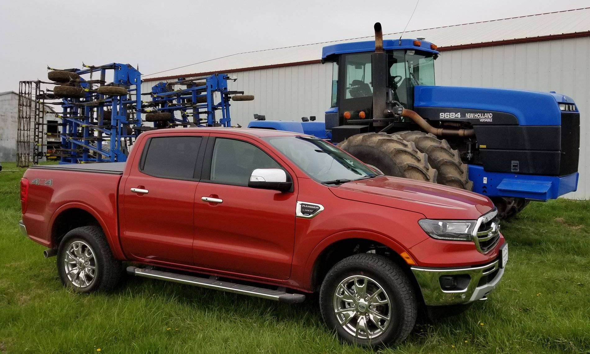 Ford Ranger Look at my Ranger parked next to stuff trucktractor2