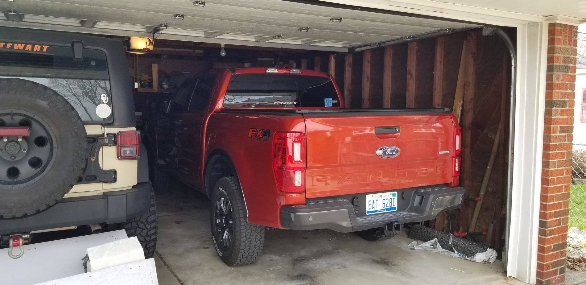 Ford Ranger WxNerd2015's Hot Pepper Red FX4 20190424_161754