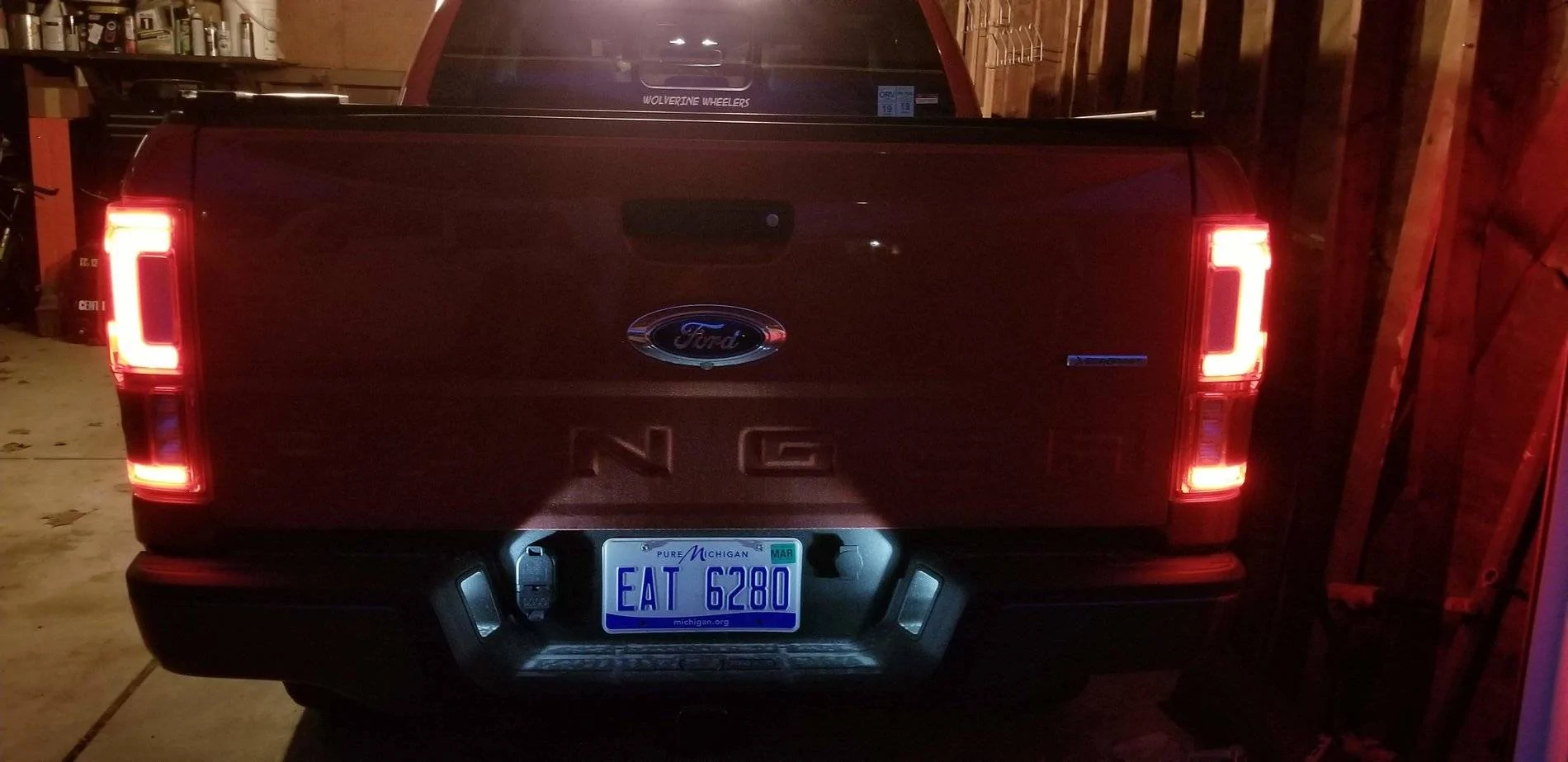 Ford Ranger WxNerd2015's Hot Pepper Red FX4 20190424_205016