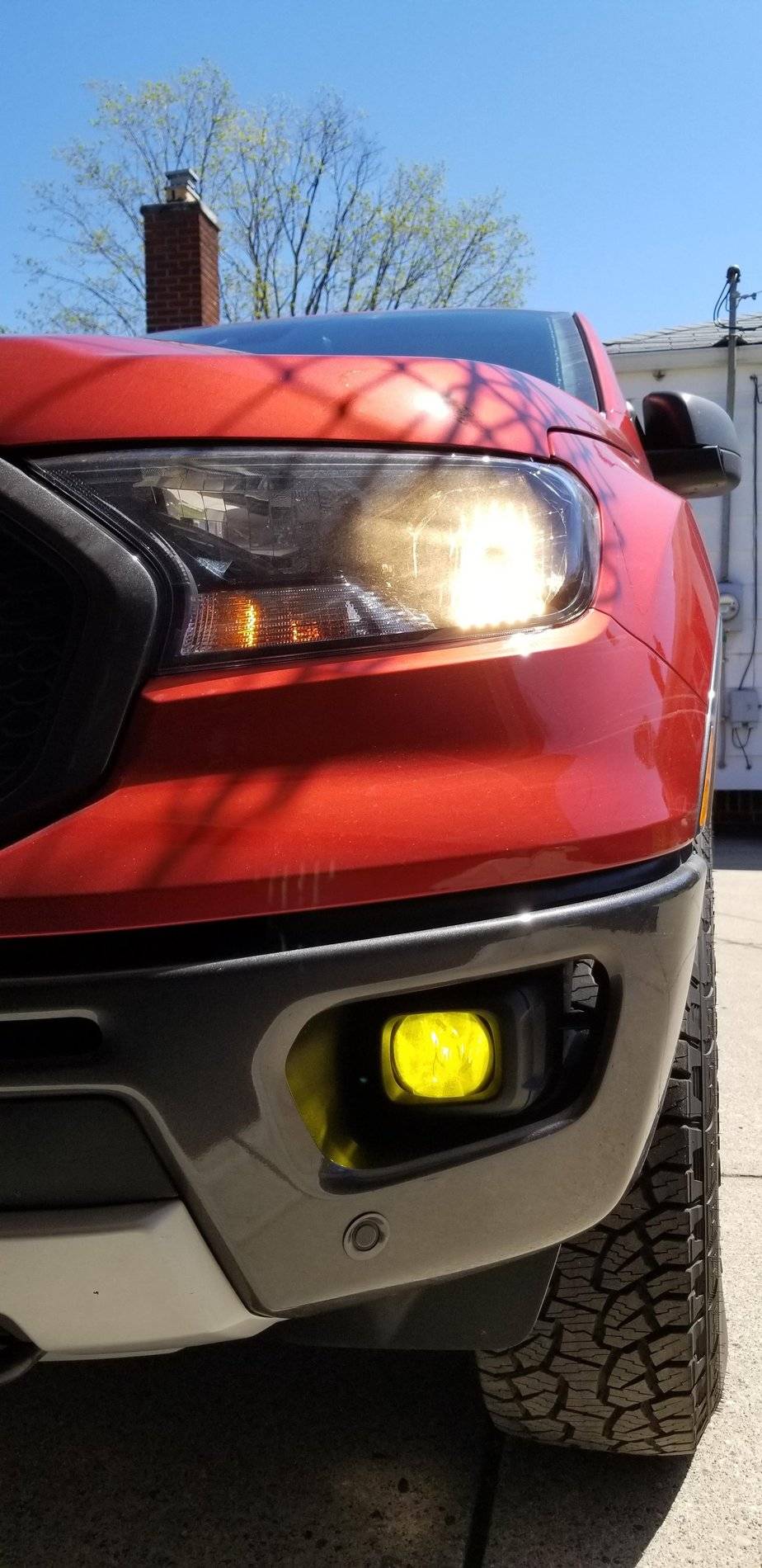 Ford Ranger WxNerd2015's Hot Pepper Red FX4 20190428_120124