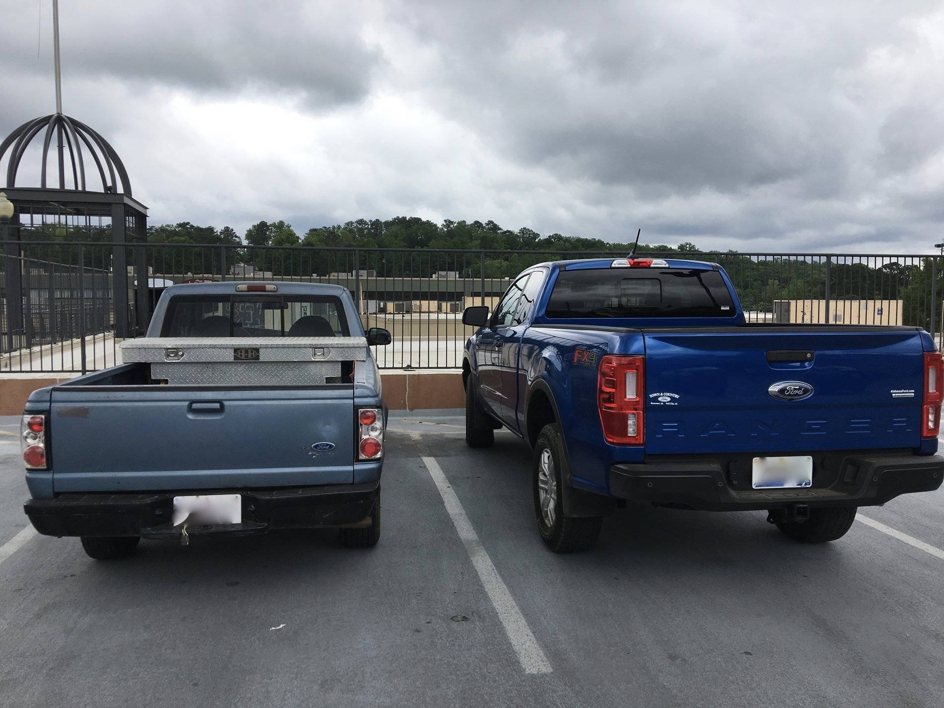 Ford Ranger Look at my Ranger parked next to stuff fullsizeoutput_189