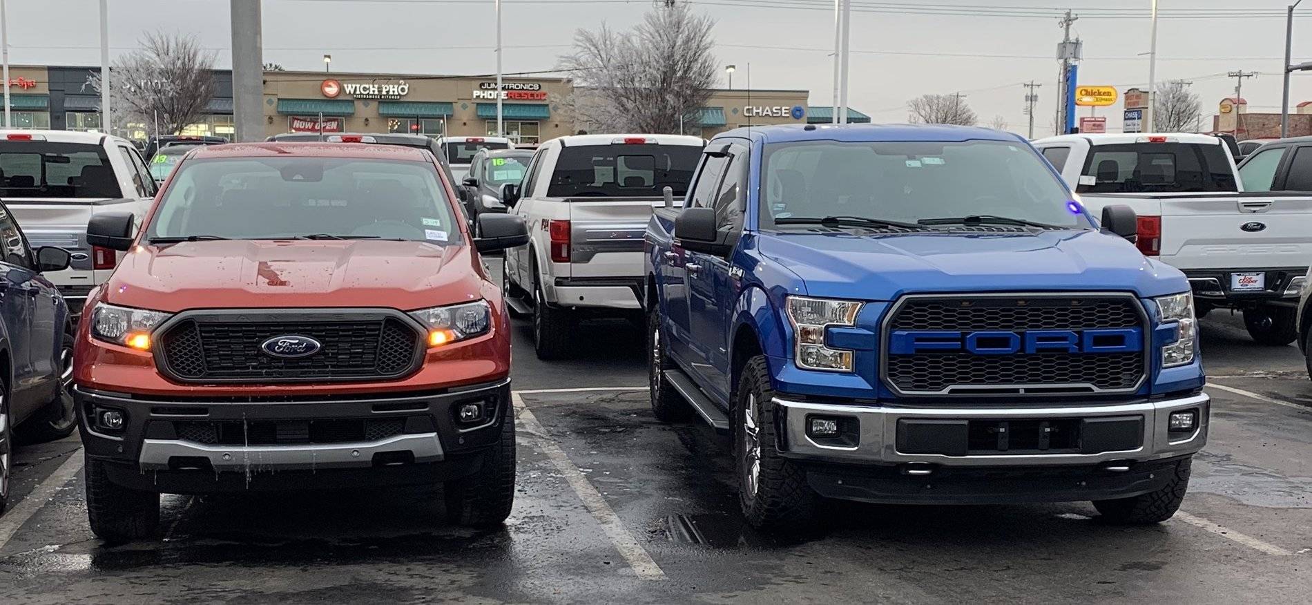 Ford Ranger Look at my Ranger parked next to stuff 1D3B6EF3-70BF-431E-A54C-73D0D069BA26