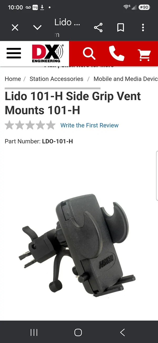 Ford Ranger Stupid question - cell phone holder. Screenshot_20260627_100005_Chrom