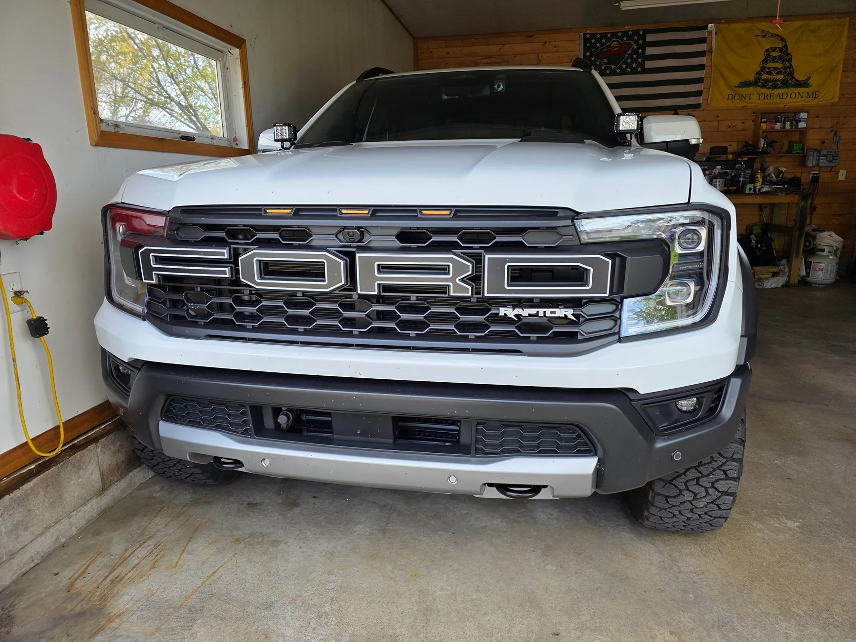 Ford Ranger Ditch Light / A Pillar Light Brackets 20260511_170614