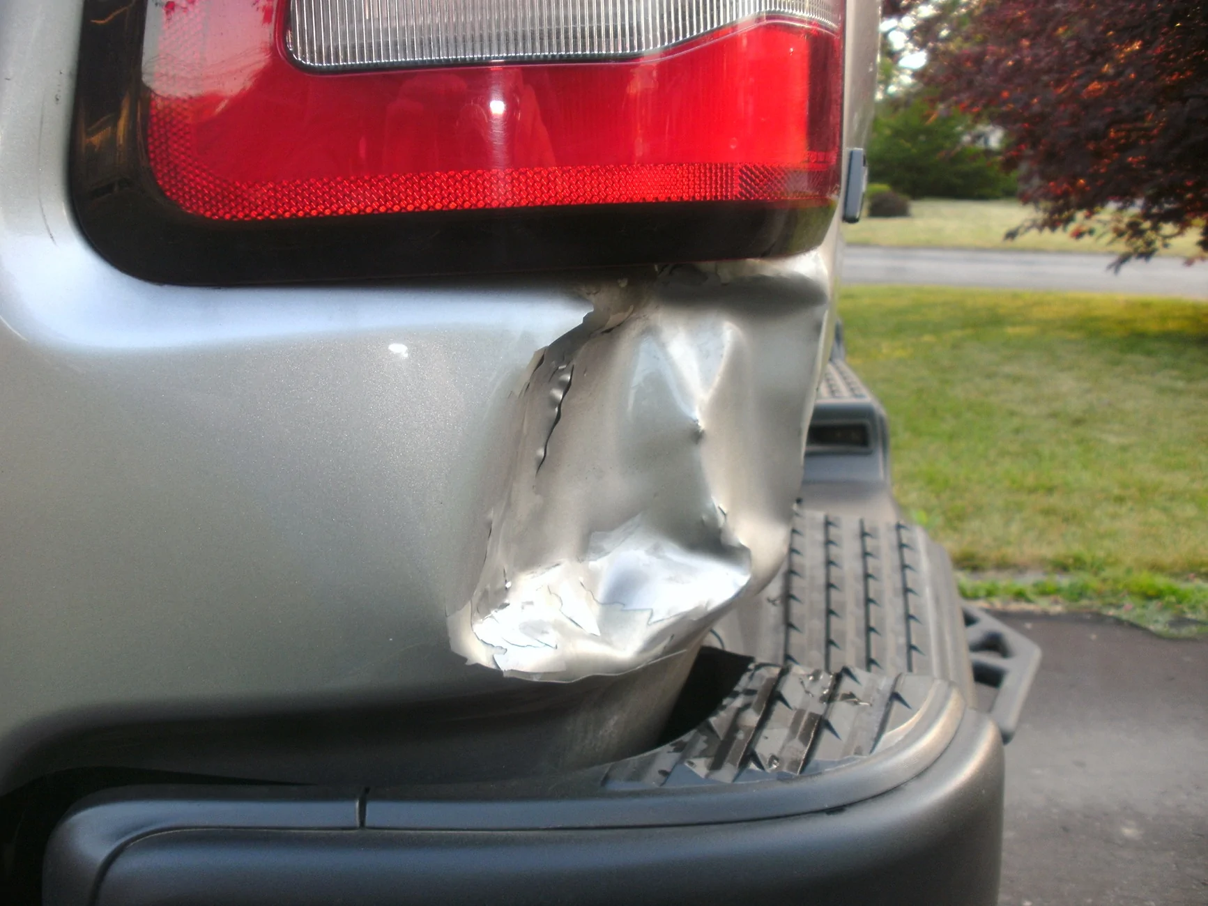 Ford Ranger HARDLY BROKEN IN..... NOW BROKEN (hit at 50kmh) PICT0208