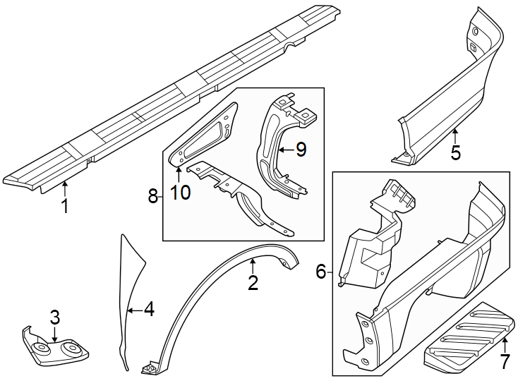 Ford Ranger Installing bed side steps on Ranger XL / XLT - DIY instructions MD24688