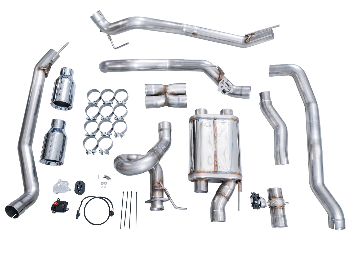 Ford Ranger [Now Available] AWE Exhaust Suite for the Ford Ranger Raptor 3025-32306_7