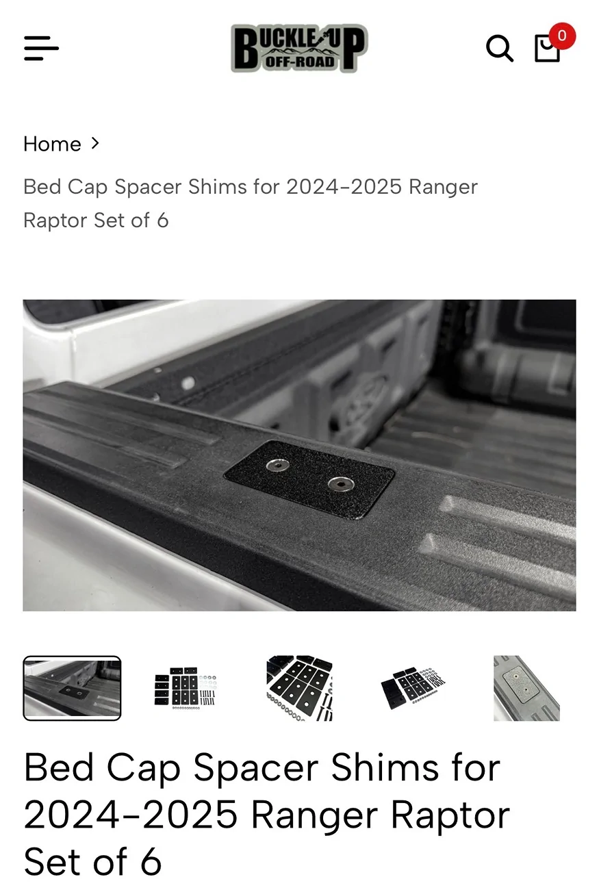 Ford Ranger Replace 2025 bed rail caps with 2026 caps? IMG_6344