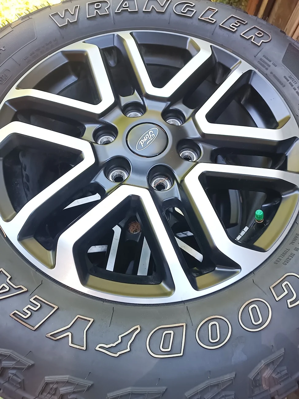 Ford Ranger Lariat 18" Wheels and Goodyear Territory AT/S Tires - Like New IMG_20260705_124207_784