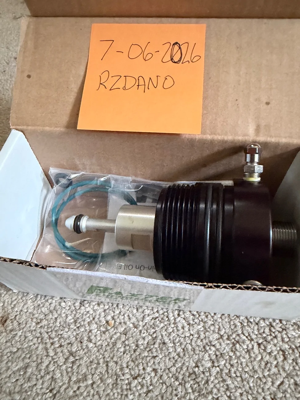 Ford Ranger FS: Baxter cartridge to spin on oil filter adaptor IMG_0257