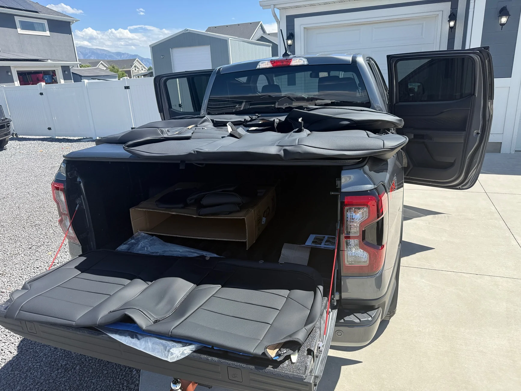 Ford Ranger EKR seat covers installed IMG_7586