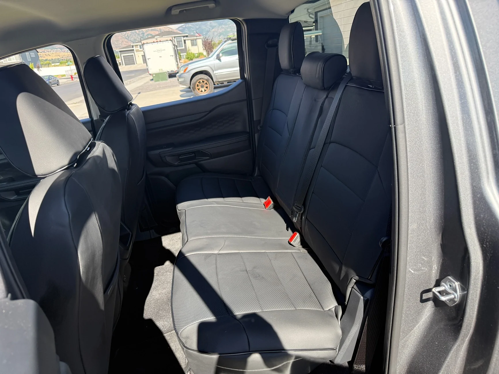 Ford Ranger EKR seat covers installed IMG_7587