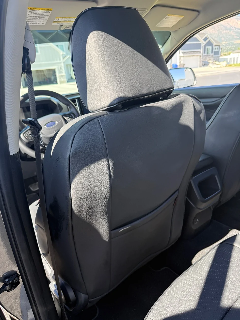 Ford Ranger EKR seat covers installed IMG_7589