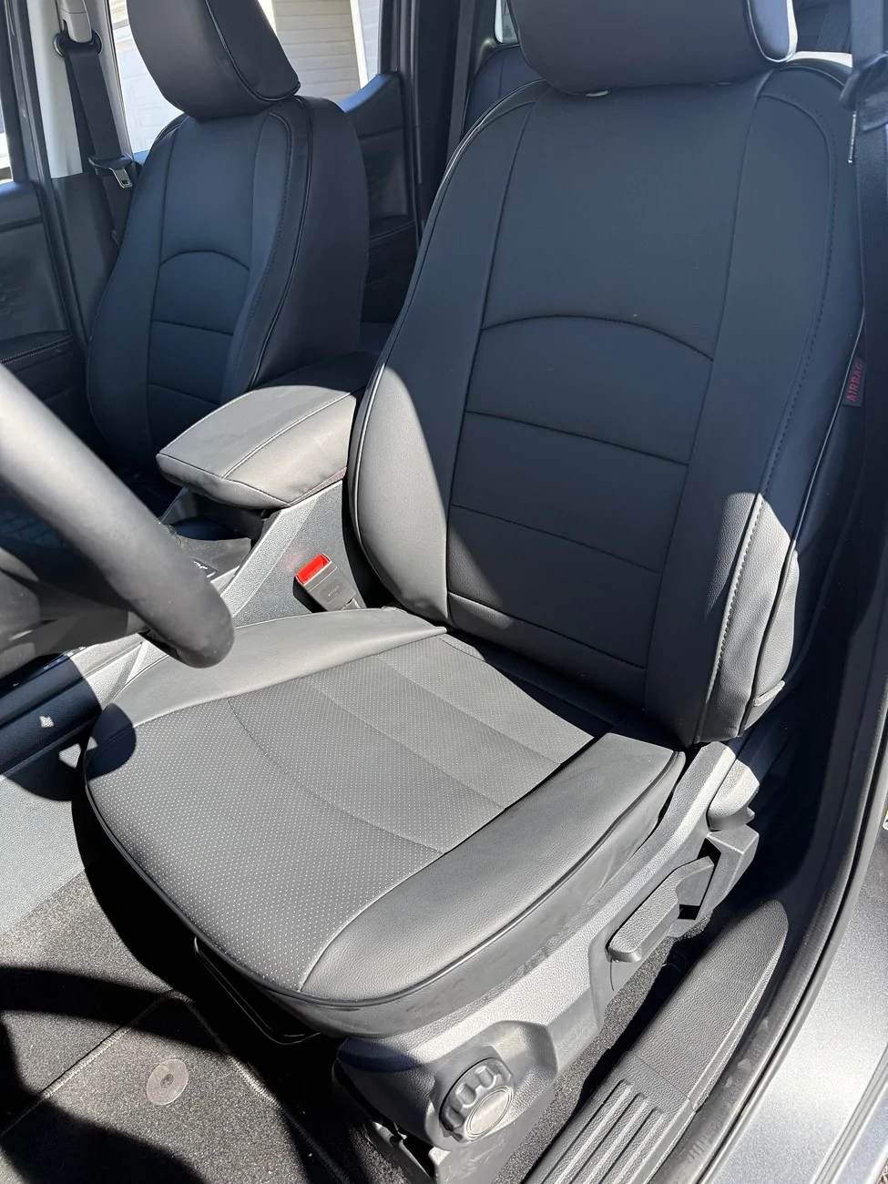 Ford Ranger EKR seat covers installed IMG_7590