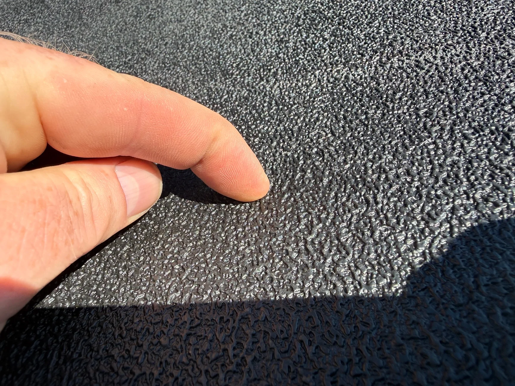 Ford Ranger Impact bed liner husky formerly bed rug - installed review IMG_7609