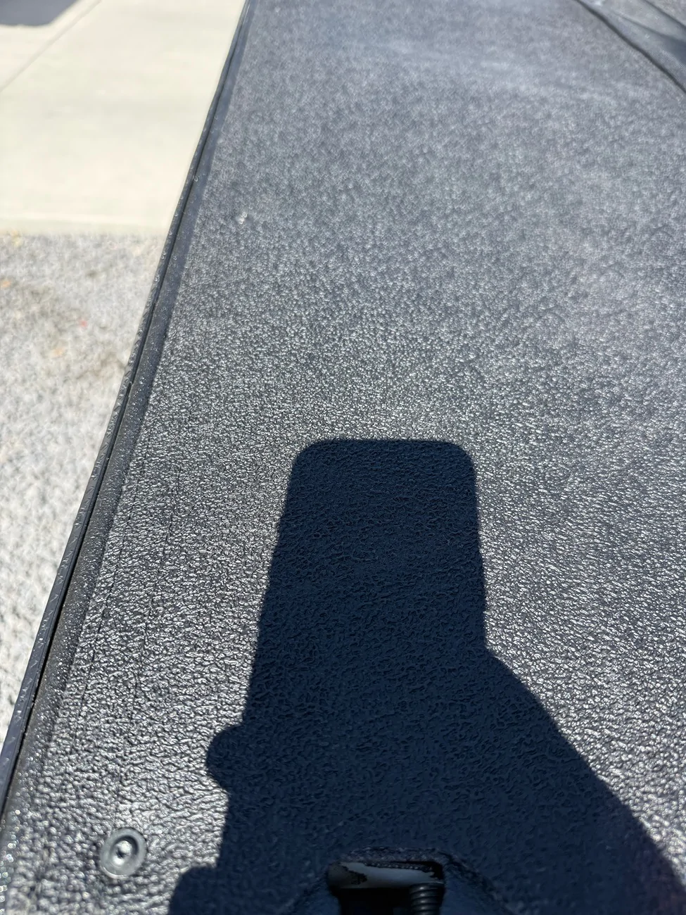 Ford Ranger Impact bed liner husky formerly bed rug - installed review IMG_7608