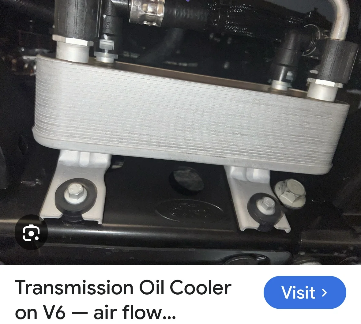 Ford Ranger Another FYI - Ranger Raptor 10R60 transmission has Water to Air Cooler IMG_3482