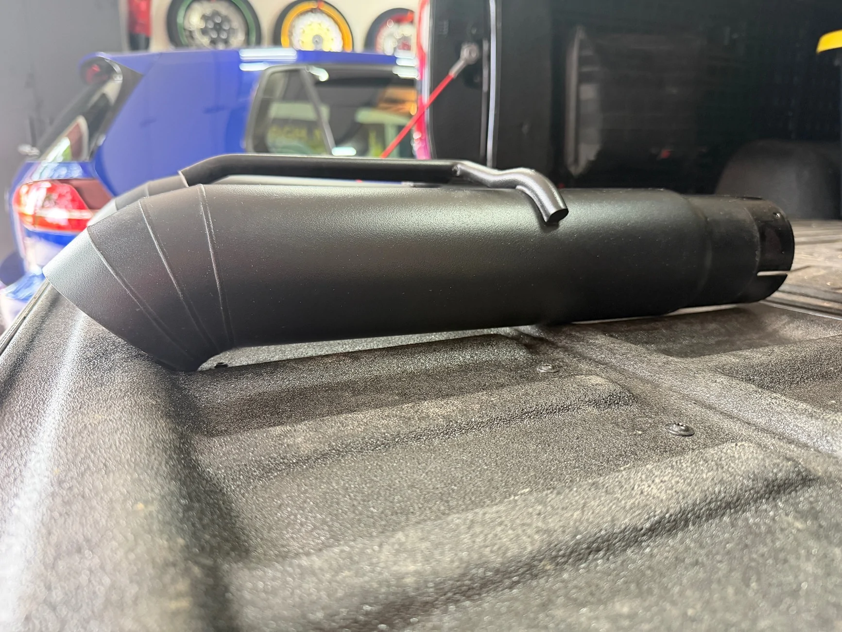 Ford Ranger FS: MBRP Black turn down exhaust tips. IMG_1120
