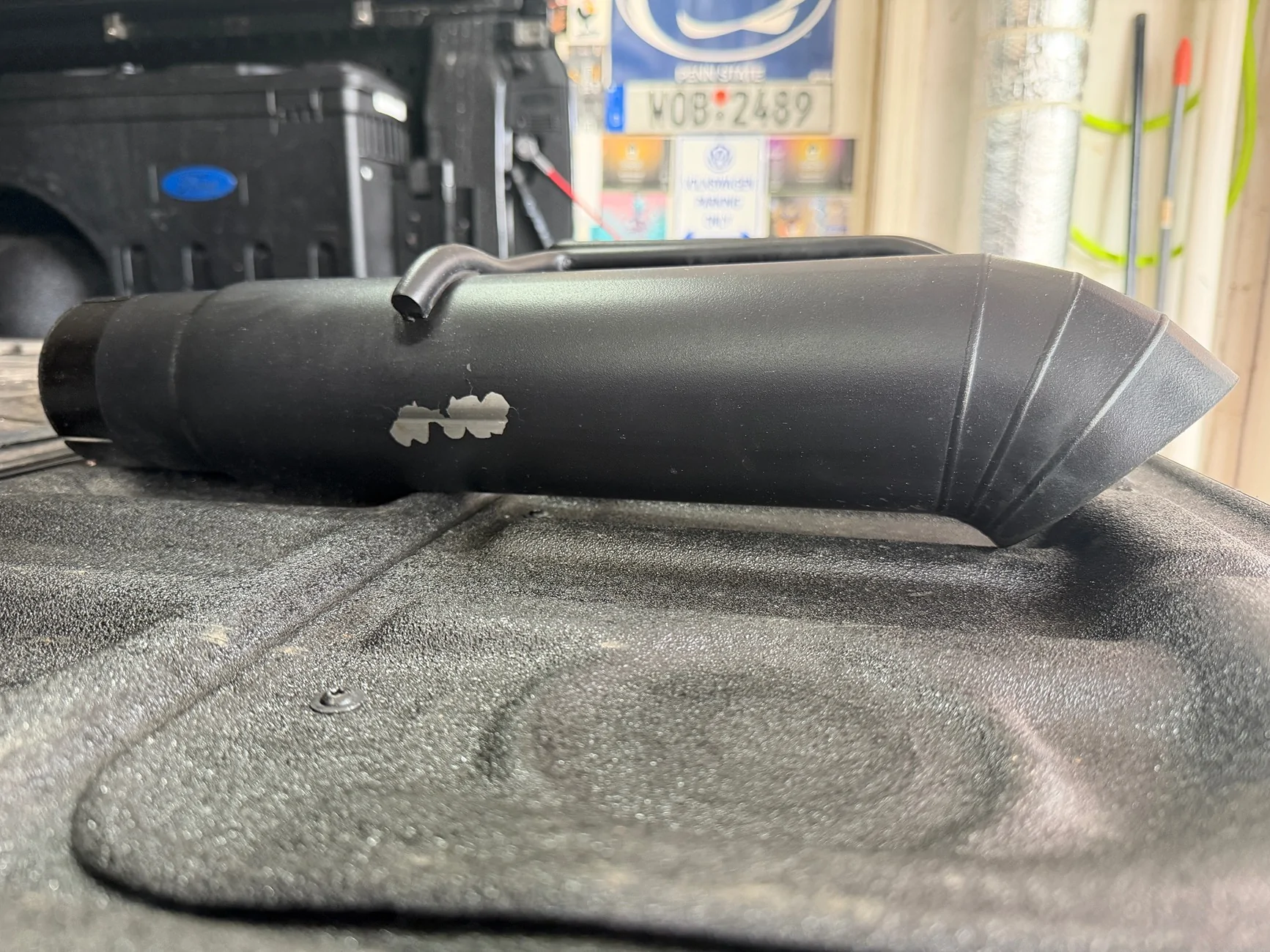 Ford Ranger FS: MBRP Black turn down exhaust tips. IMG_1119
