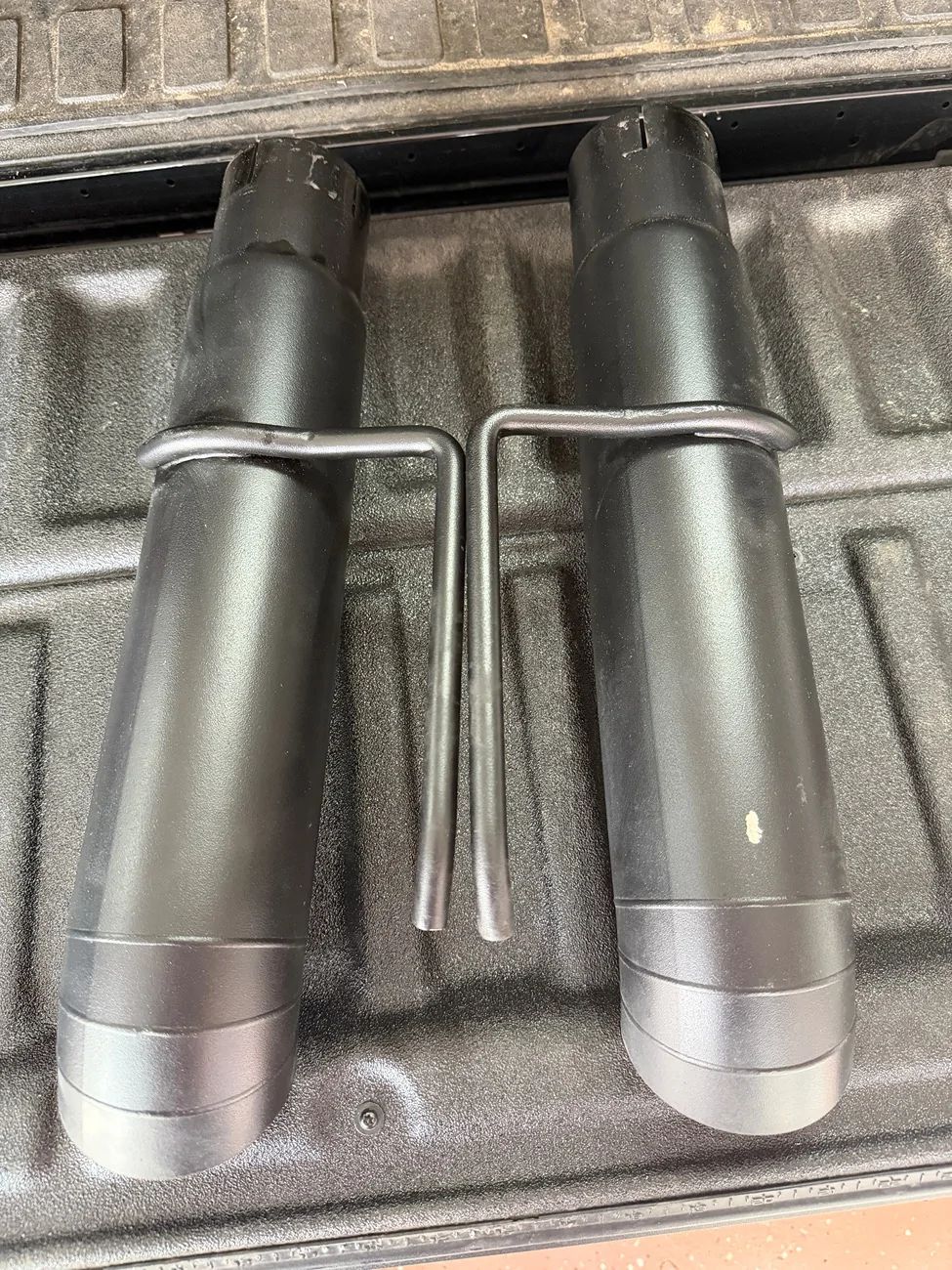 Ford Ranger FS: MBRP Black turn down exhaust tips. IMG_1118