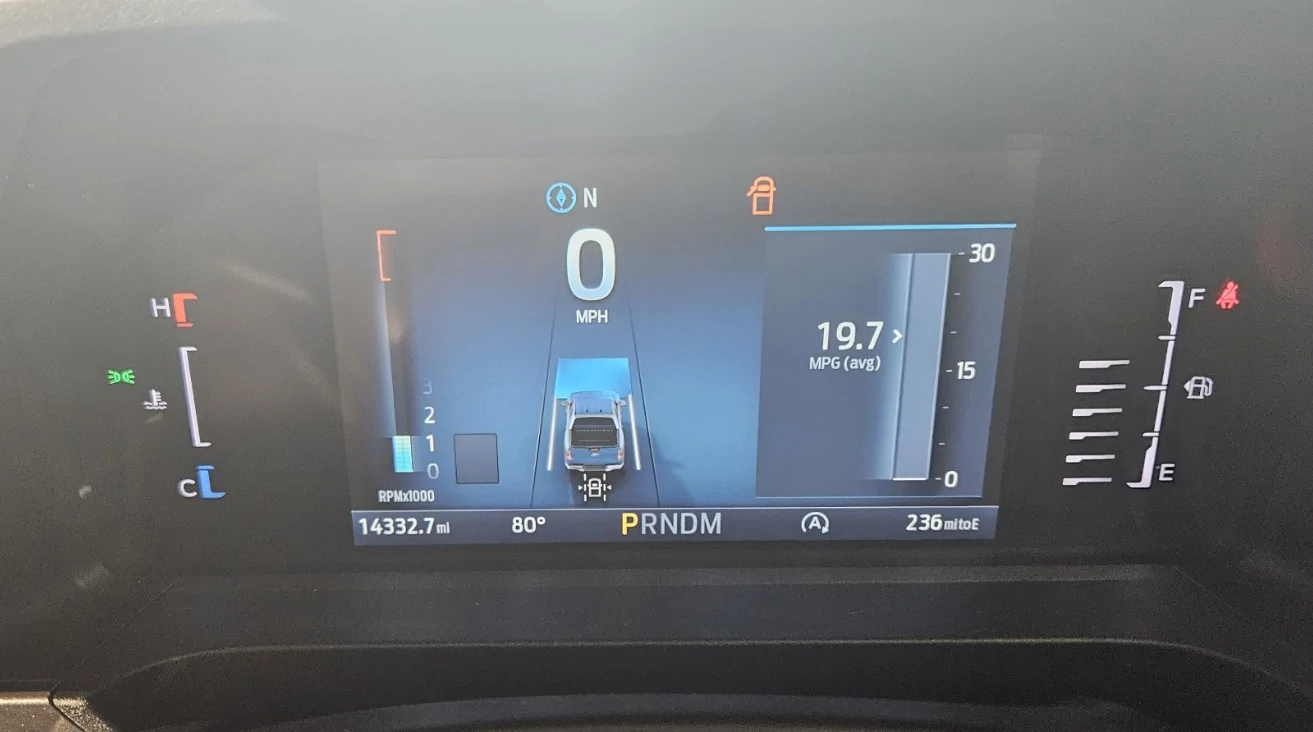 Ford Ranger Instrument cluster upgrade from 8" to 12" using Forscan (my DIY) 20260717_094015