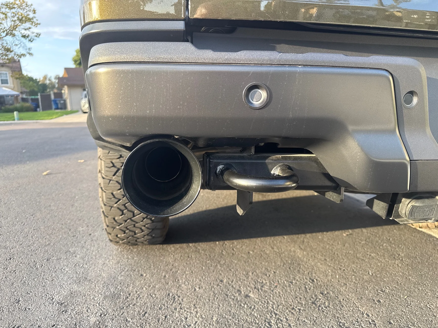 Ford Ranger AWE Exhaust installed imag