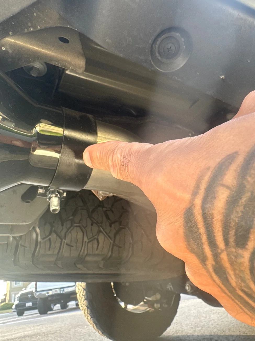 Ford Ranger AWE Exhaust installed imag