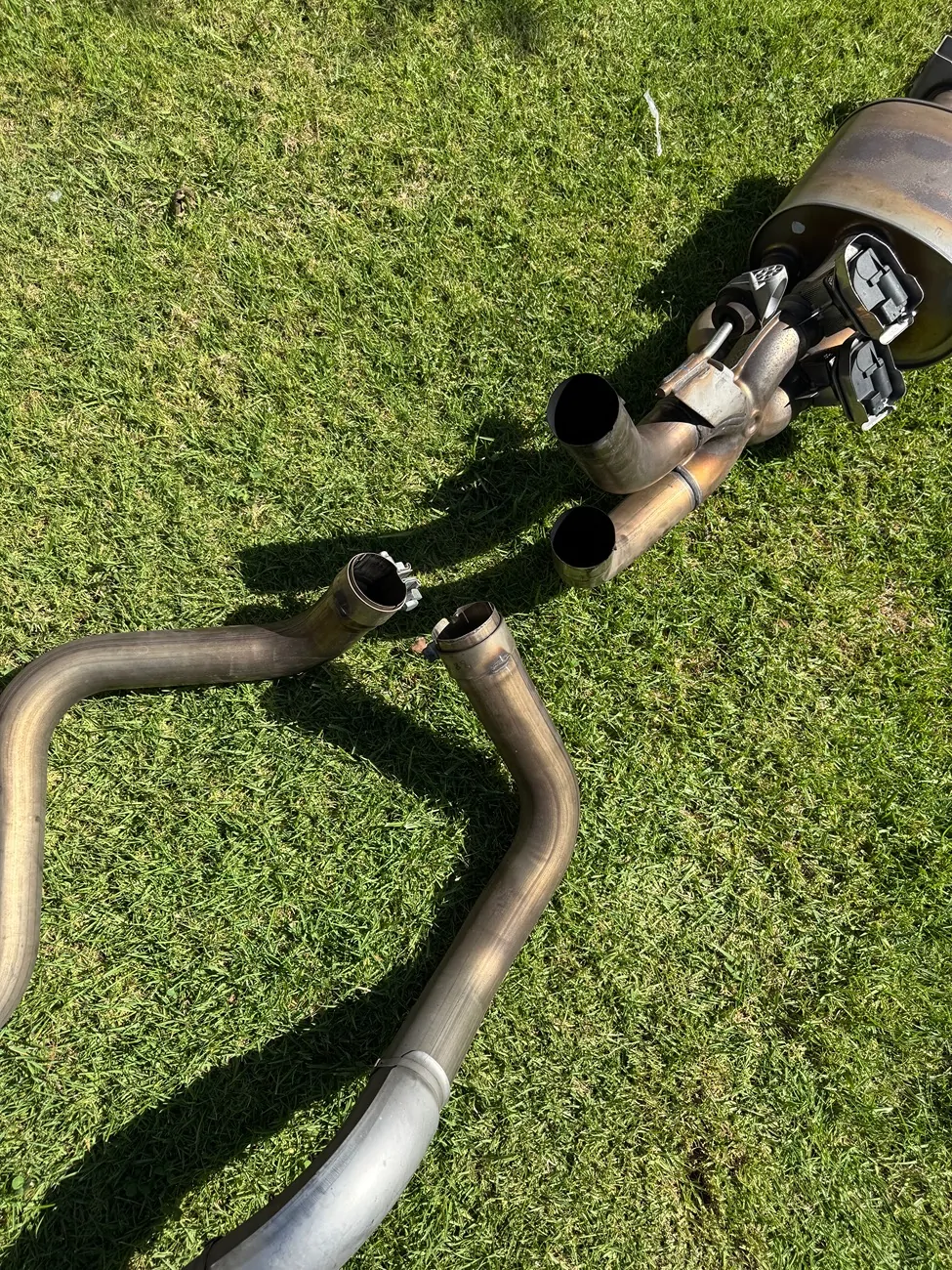 Ford Ranger 2024 Ranger Raptor OEM Exhaust. IMG_3501