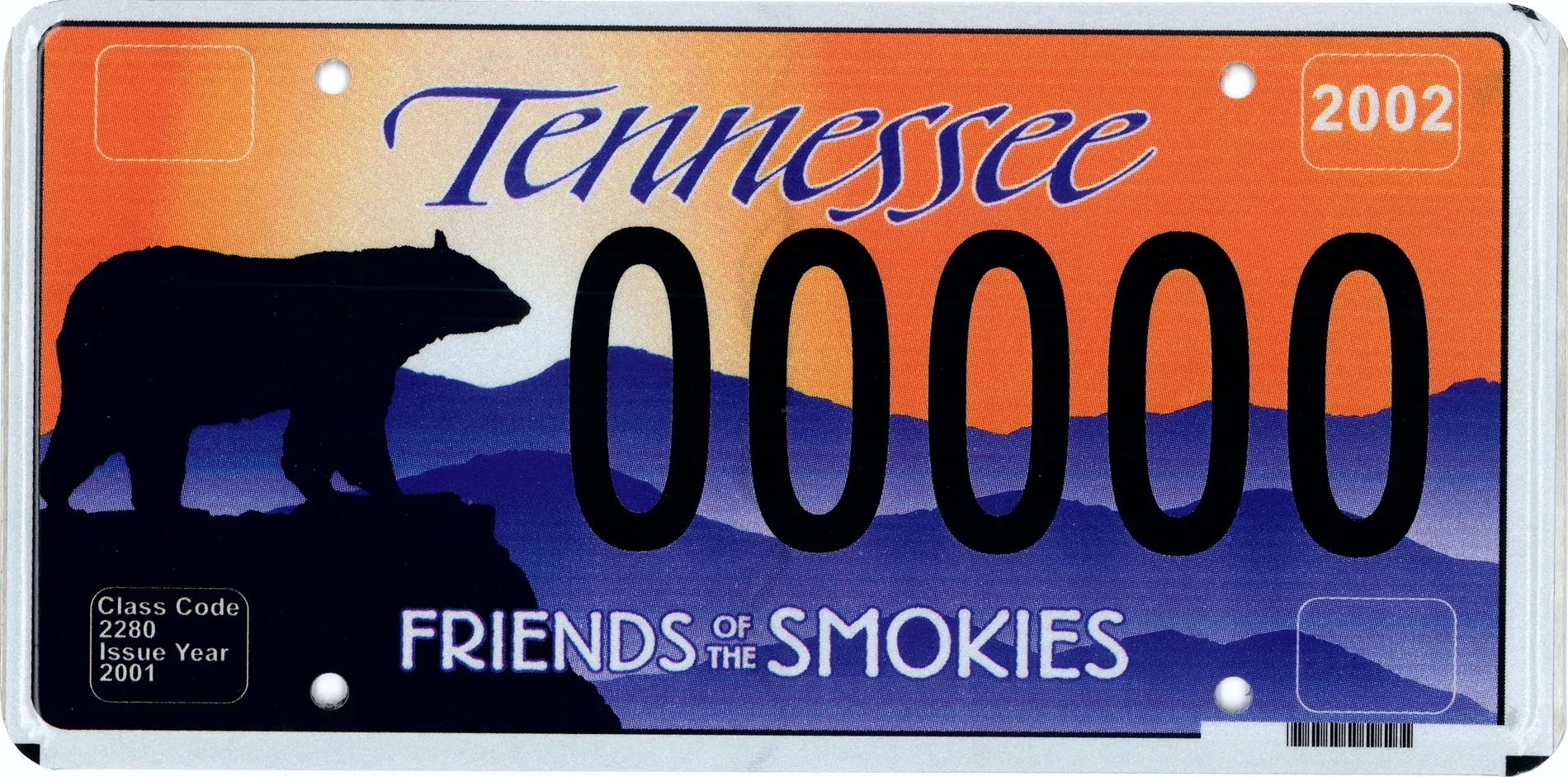 Ford Ranger Best license plate designs? Friends of the Great Smoky Mountains cls 2280