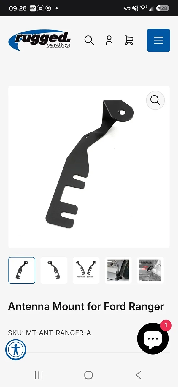 Ford Ranger Roof Antenna Install Screenshot_20260720_092600_Chrom